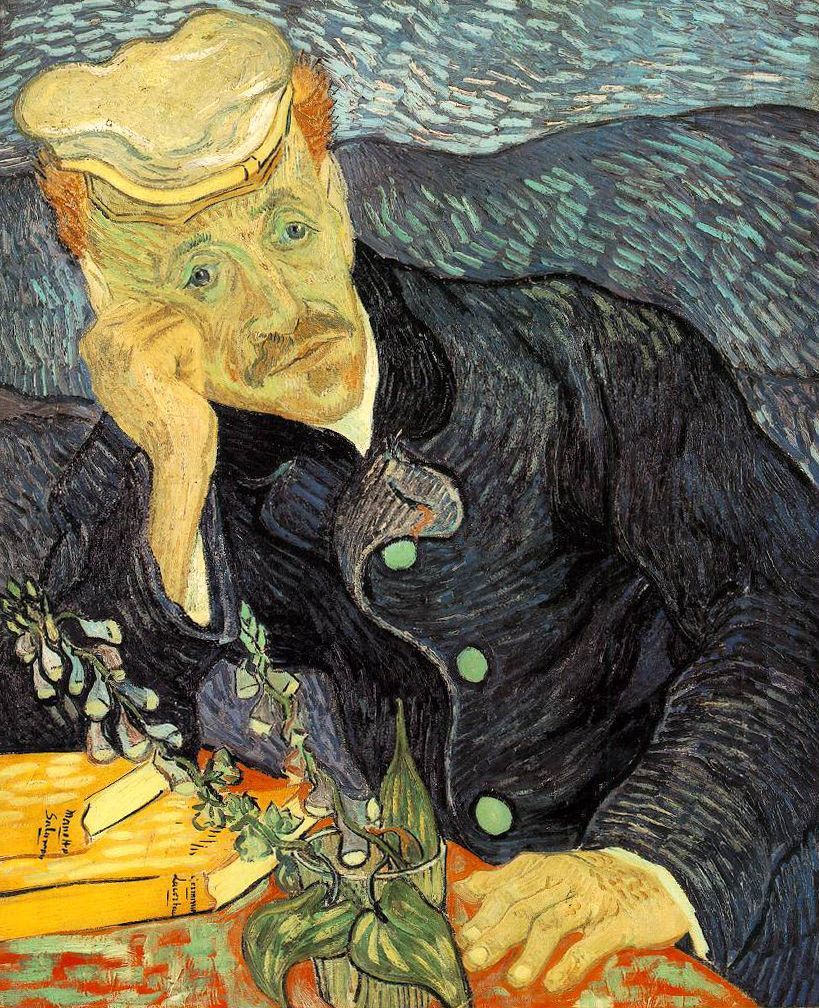 Retrato del doctor Gachet